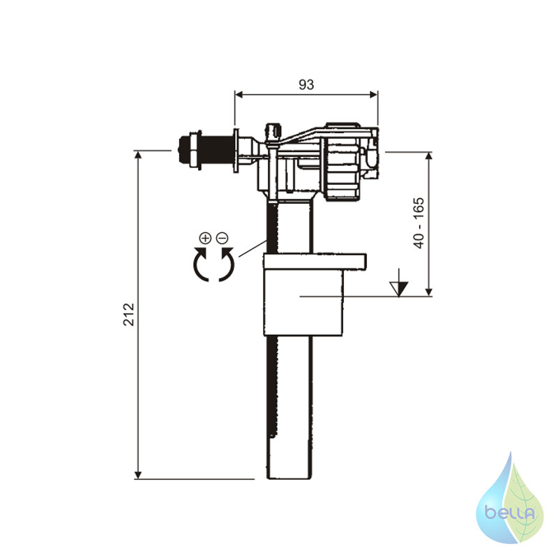 P-2446EF 3/8" - 1/2"