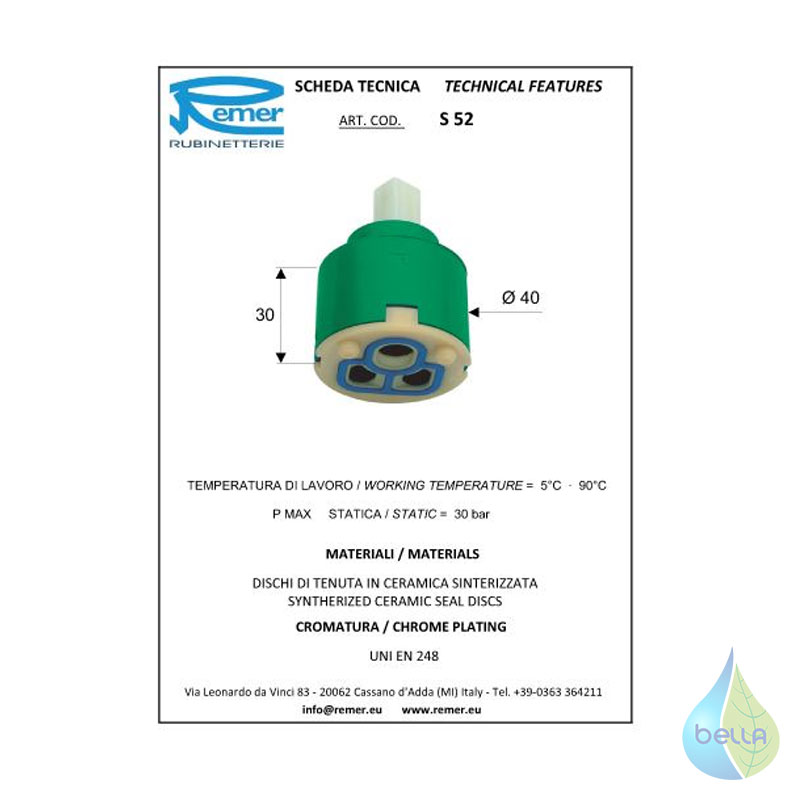 Kartuša REMER 40mm krátka
