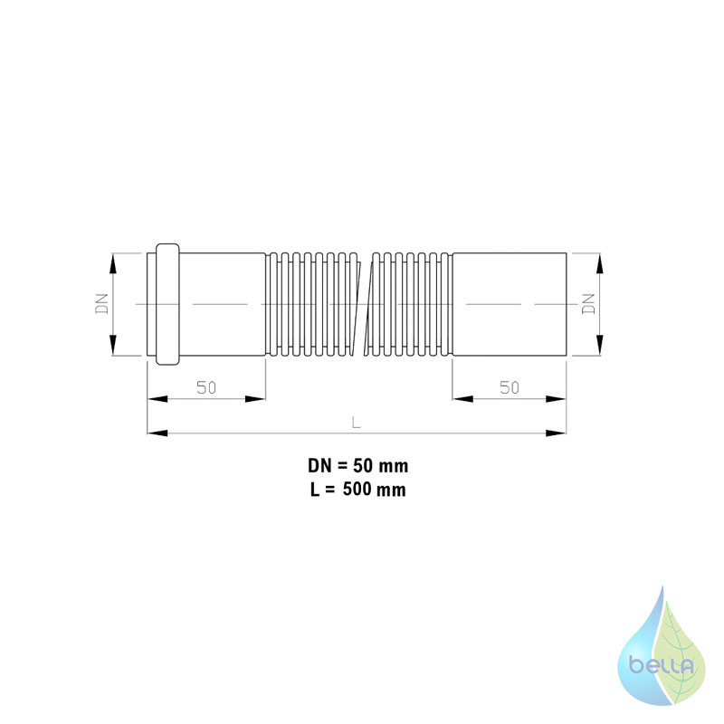 HT flexihadica 50x0,50m