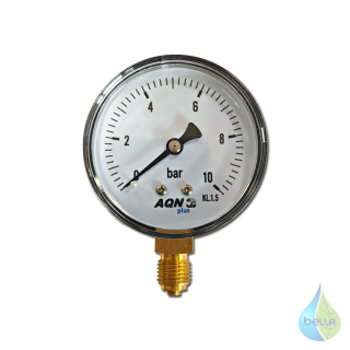 Manometer 0-10 bar 1/4" S